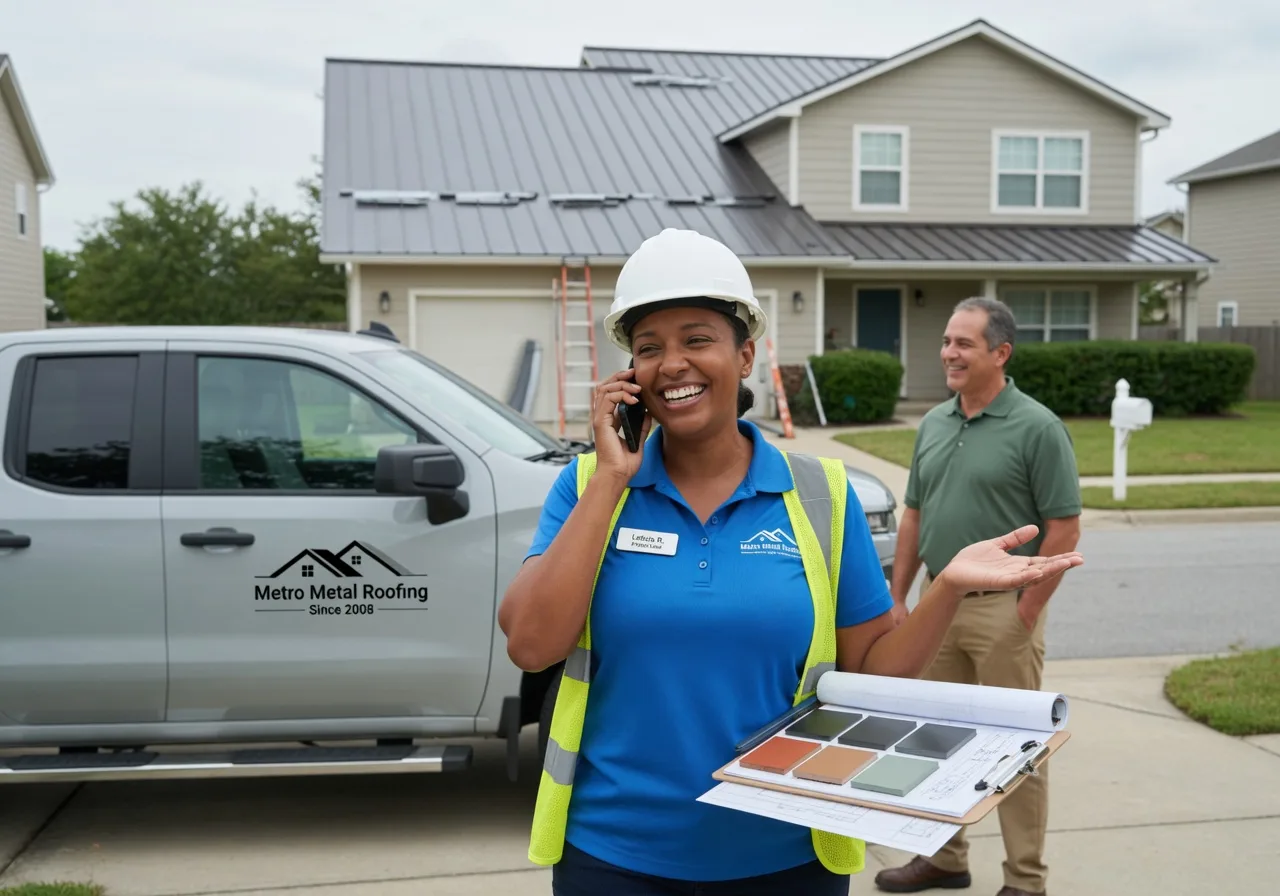 Storm Damage Metal Roof Repair in South Butler, NY